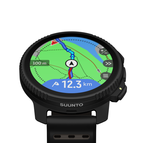 SUUNTO VERTICAL 2 ALL BLACK чорний 