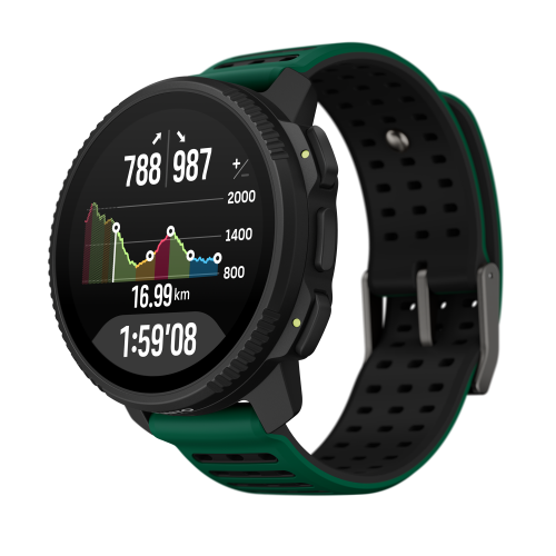 SUUNTO VERTICAL 2 PINE GREEN чорний/зелений