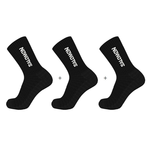 Шкарпетки Salomon EVERYDAY CREW 3-PACK уні. чорний 36/38