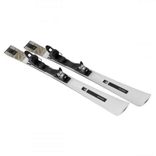 Горные лыжи Salomon S/MAX N°10 Silv с креплениями M10 GW 25-26 светло-серый/бежевый 150