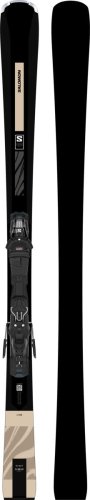 Горные лыжи Salomon S/MAX N°6 XT с креплениями M10 GW 25-26 черный/бежевый 150