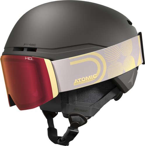 Шлем горнолыжный Atomic FOUR AMID LITE 25-26 черный M 55-59