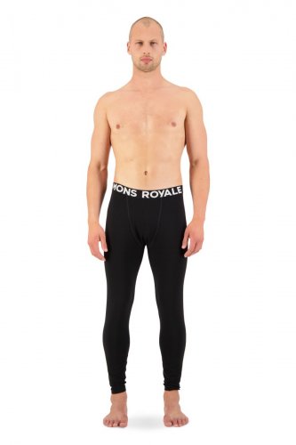 Леггинсы Mons Royale Cascade Merino Base Layer Legging муж. черный XL