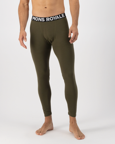 Легінси Mons Royale Cascade Merino Base Layer Legging чол. зелений M