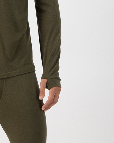 Лонгслів Mons Royale Cascade Merino Base Layer Long Sleeve чол. зелений M