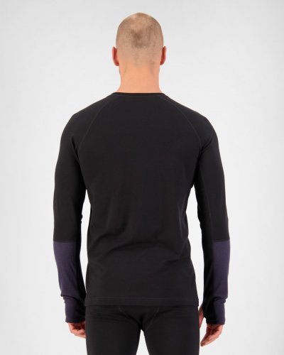 Лонгслив Mons Royale Olympus Merino Base Layer Long Sleeve муж. синий L