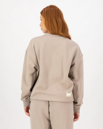 Светр Mons Royale Verdant Merino Organic Cotton Crew уні. бежевий M