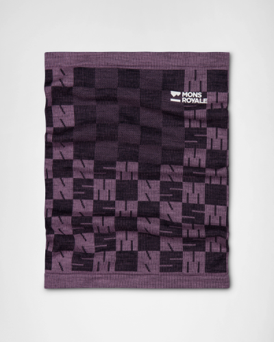 Баф Mons Royale Ascender Merino Seamless Neckwarmer уни. фиолетовый OS