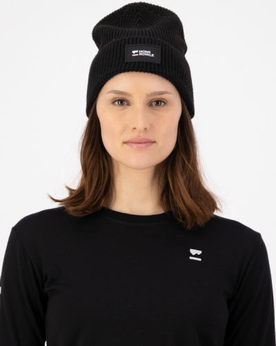 Шапка Mons Royale Bluff Merino Beanie уні. чорний OS