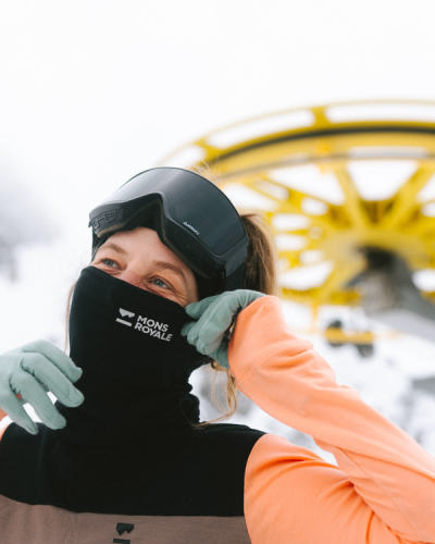 Баф Mons Royale Daily Dose Merino Neckwarmer уни. черный OS