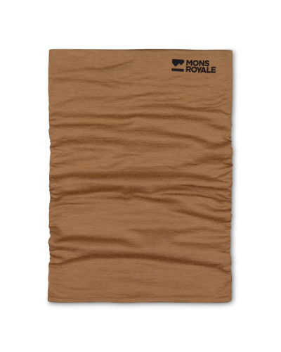 Баф Mons Royale Double Up Merino Neckwarmer уні. коричневий OS