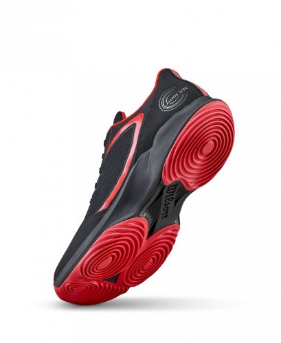 Кроссовки Wilson муж. HURAKN LITE BK/RD/WH чёрный/красный/белый 13US