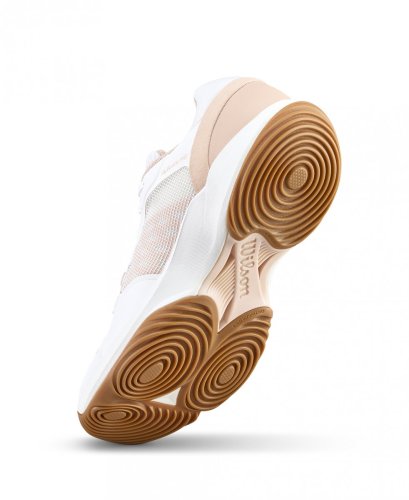 Кросівки Wilson жен. HURAKN PRO V2 WH/ROSE білий/рожевий 7.5US