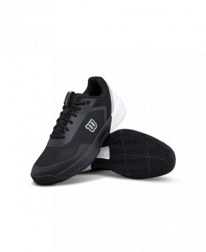 Кроссовки Wilson муж. COURTGLIDE BK/WH чёрный/белый 9.5US