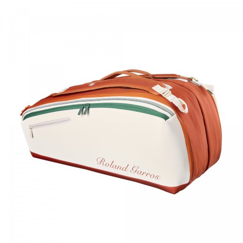Чехол Wilson ROLAND GARROS 2026 9PK RACKET BAG CREAM