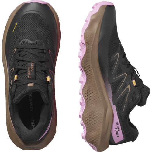Кросівки Salomon ULTRA FLOW 2 GTX W жін. чорний-рожевий 6