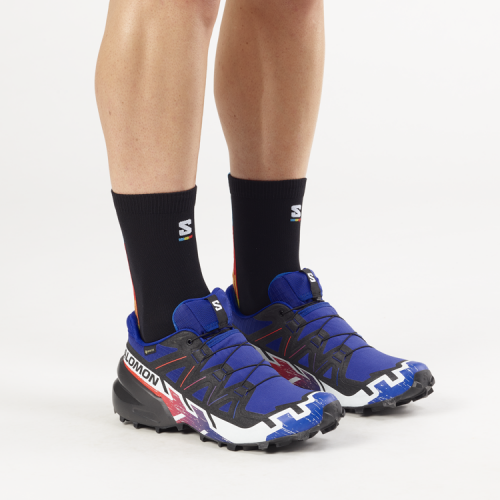 Кросівки Salomon SPEEDCROSS 6 GTX уні. синій 7,5