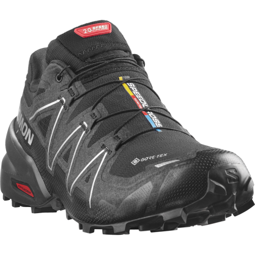 Кроссовки Salomon SPEEDCROSS 6 GTX 20 YEARS уни. черный 8