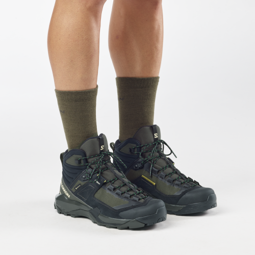 Черевики Salomon X ULTRA ALPINE MID GTX чол. зелений 8,5