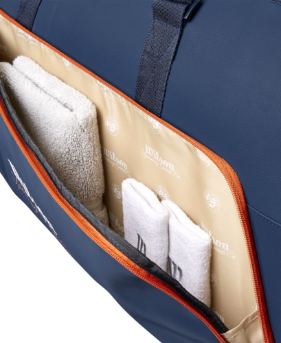 Сумка Wilson ROLAND GARROS 2026 LARGE DUFFEL NAVY/CLAY Синій