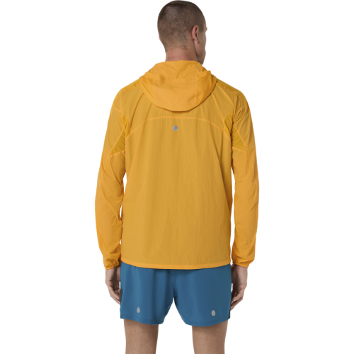 Куртка ASICS ROAD PACKABLE JACKET муж. оранжевый M