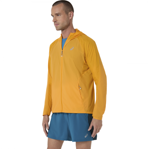 Куртка ASICS ROAD PACKABLE JACKET муж. оранжевый M