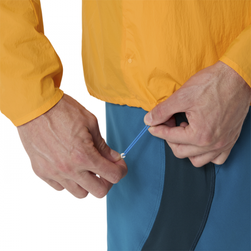 Куртка ASICS ROAD PACKABLE JACKET муж. оранжевый M