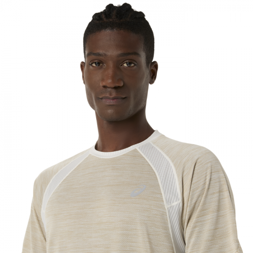 Футболка ASICS ROAD SS TOP чол. бежевий M
