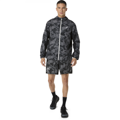 Куртка ASICS FUJITRAIL PACKABLE JACKET муж. серый L