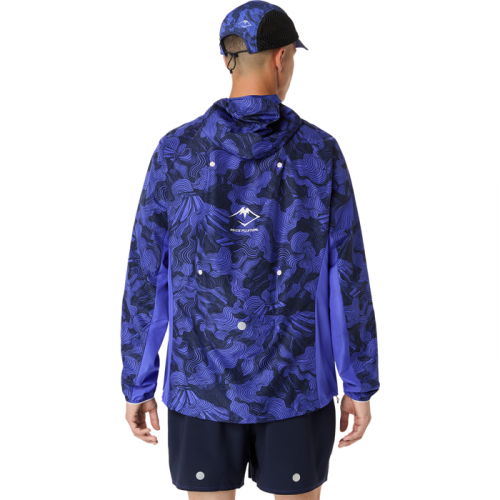 Куртка ASICS FUJITRAIL PACKABLE JACKET муж. синий M
