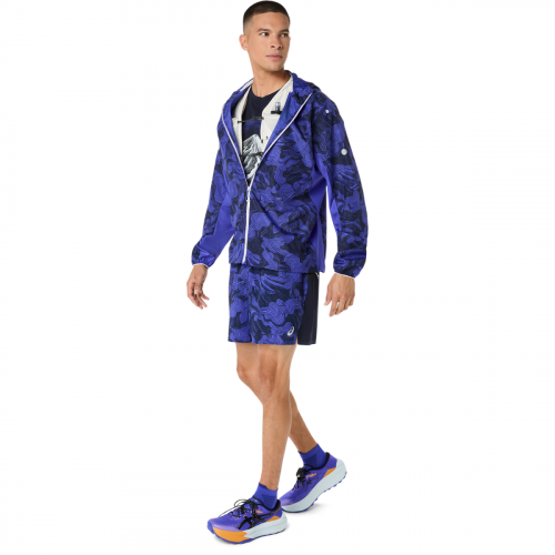 Куртка ASICS FUJITRAIL PACKABLE JACKET муж. синий M