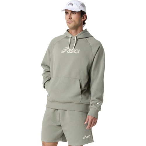 Толстовка ASICS ASICS LOGO FLEECE PULLOVER HOODIE чол. зелений XL