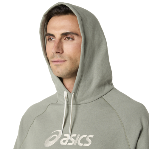 Толстовка ASICS ASICS LOGO FLEECE PULLOVER HOODIE чол. зелений XL