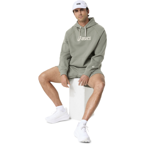 Толстовка ASICS ASICS LOGO FLEECE PULLOVER HOODIE чол. зелений XL