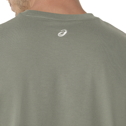 Футболка ASICS ASICS CHEST LOGO TEE муж. зеленый S