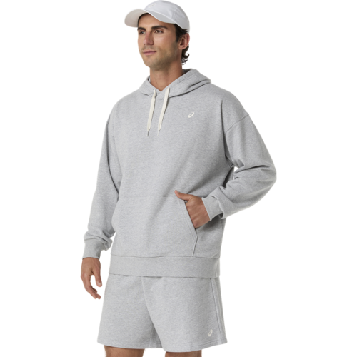 Толстовка ASICS FRENCH TERRY RELAXED PULLOVER HOODIE муж. серый M