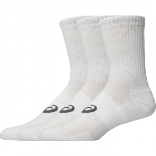 Шкарпетки (3 пари в упаковці) ASICS 3 PACK CREW SOCK уні. білий M