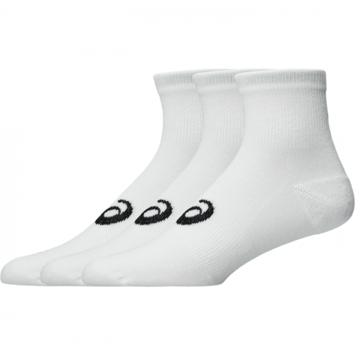 Шкарпетки (3 пари в упаковці) ASICS 3 PACK QUARTER SOCK уні. білий M