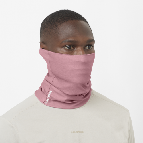 Баф Salomon SALOMON NECK GAITER U уни. розовый OSFA