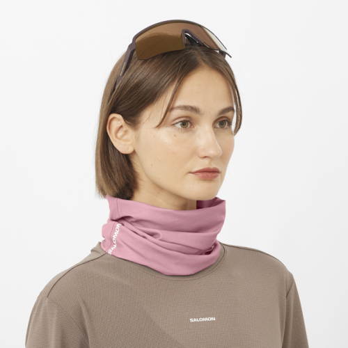 Баф Salomon SALOMON NECK GAITER U уни. розовый OSFA