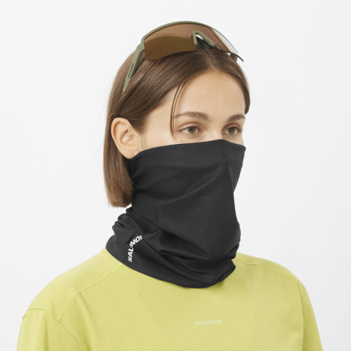 Баф Salomon SALOMON NECK GAITER U уні. чорний OSFA
