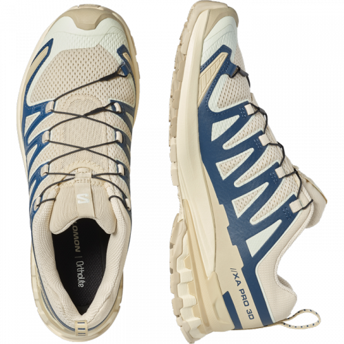 Кросівки Salomon XA PRO 3D V9 чол. бежевий-синій 7,5