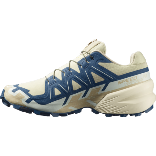 Кроссовки Salomon SPEEDCROSS 6 муж. бежевый-синий 8,5