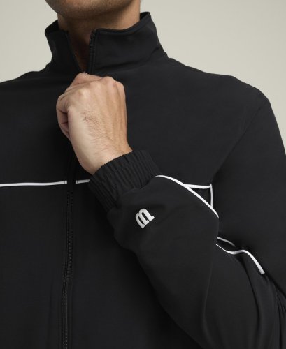 Кофта Wilson муж. TEAM WOVEN JACKET COLORBLOCK BLACK чёрный LG
