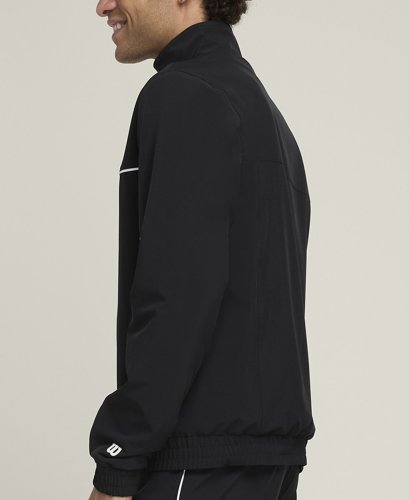Кофта Wilson муж. TEAM WOVEN JACKET COLORBLOCK BLACK чёрный LG