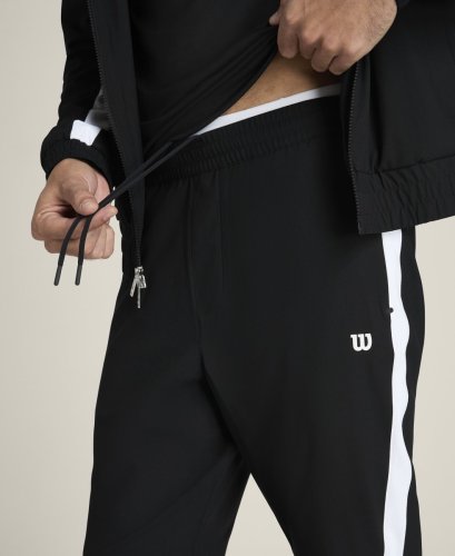 Штаны Wilson муж. GRAND SLAM JOGGER BK/WH чёрный/белый MD