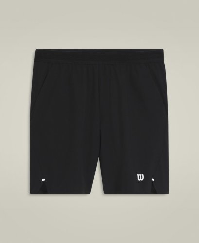 Шорты Wilson муж. TOURNAMENT SHORT V2 7" UNLINED BK чёрный SM