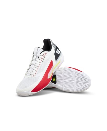 Кроссовки Wilson муж. RUSH TOUR 5 WH/BK белый/чёрный 12.0US