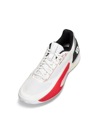 Кроссовки Wilson муж. RUSH TOUR 5 WH/BK белый/чёрный 12.0US