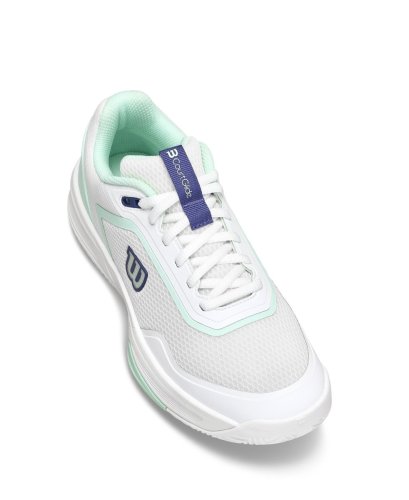 Кроссовки Wilson жен. COURTGLIDE WH/BL белый/голубой 10.5US